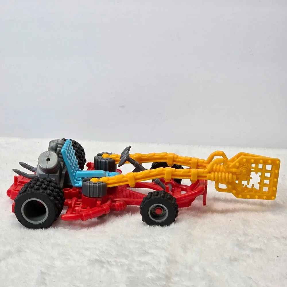 Vintage 1989 Kenner‎ Real Ghostbusters Ecto-3 Vehicle Red Yellow Toy Car
